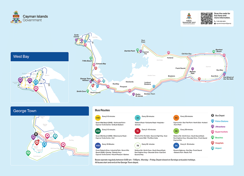 Launch of New, Easy-to-Read Bus Route Maps Take Effect