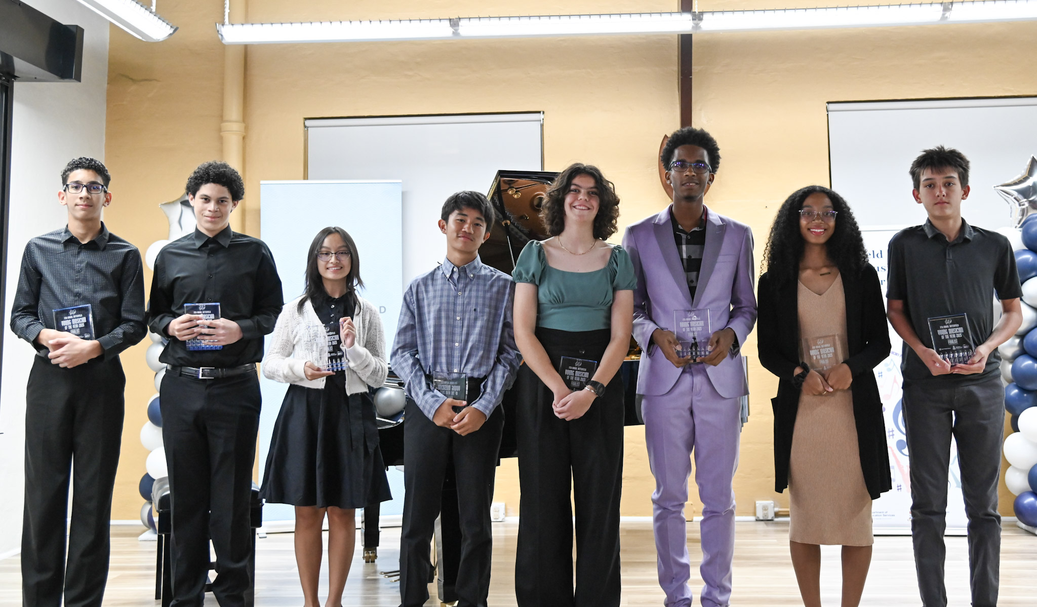 : 2025 Butterfield Young Musician of the Year competitors receive their  participation awards