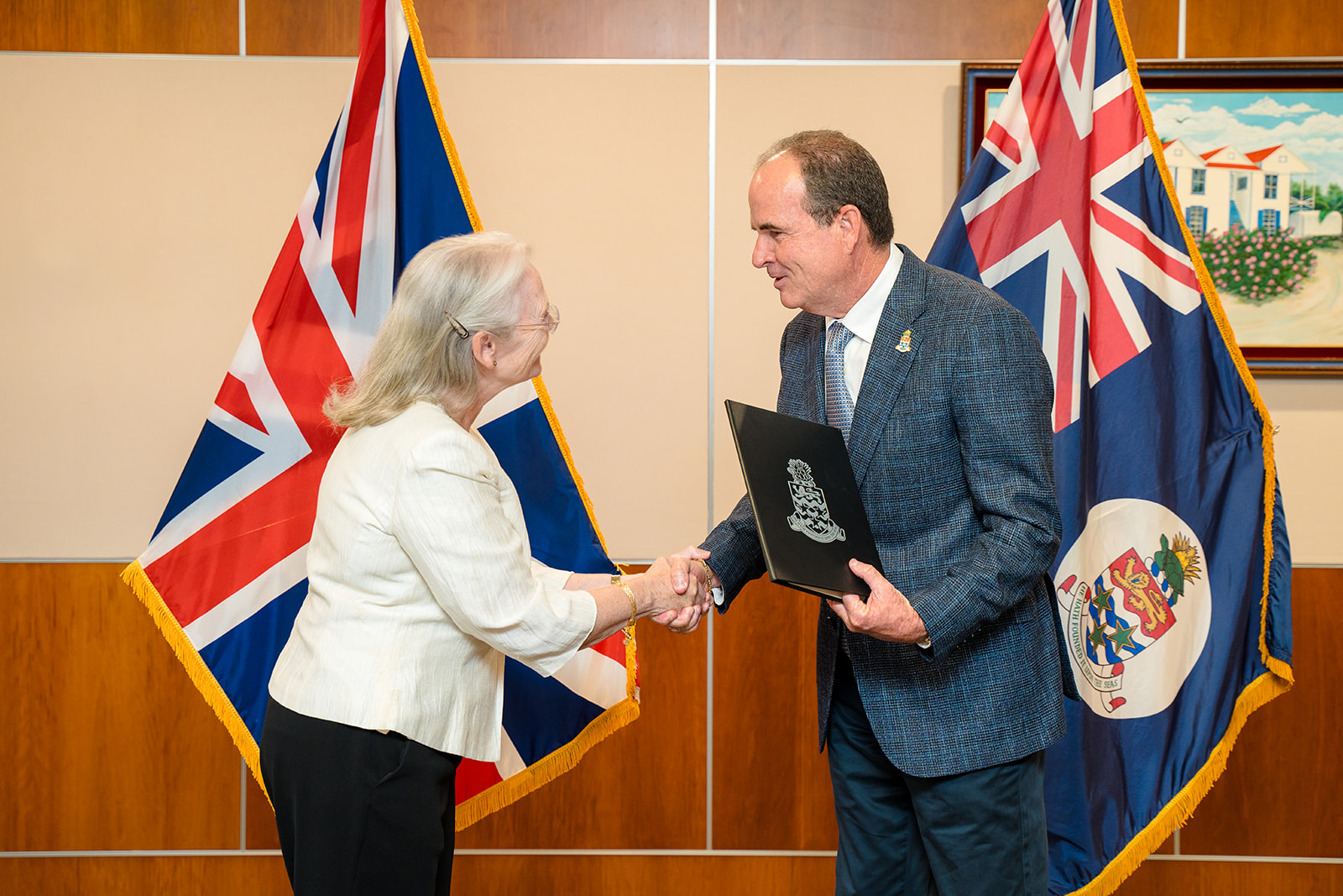 Deputy Premier with Governor