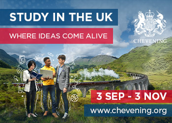 Chevening Scholarship Applications Now Welcome
