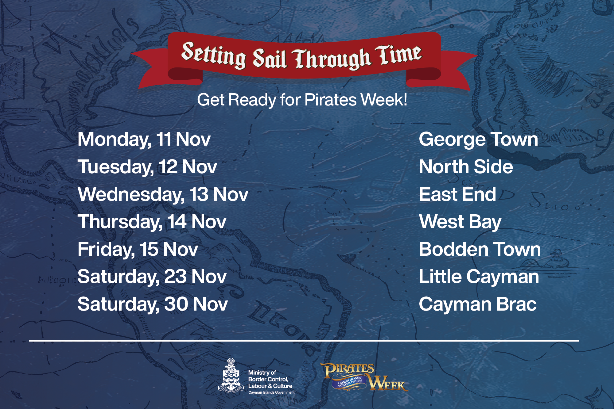 2024 Pirates Week District Days Announced